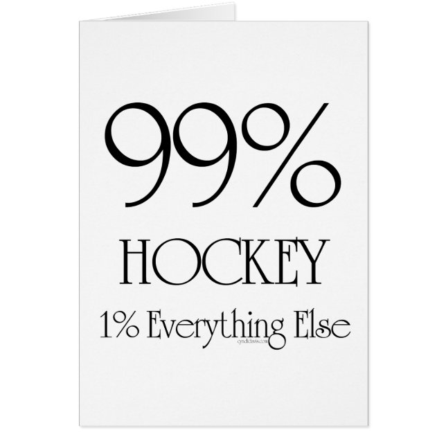 99% Hockey (Voorkant)