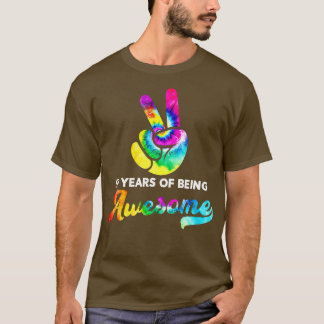 99 jaar Geweldige Tie Dye Birthday zijn T-shirt