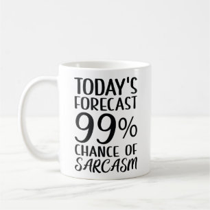 99 % kans op Sarcasme Koffiemok