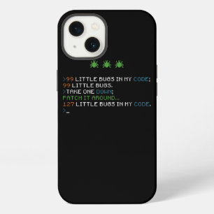 99 Kleine Bugs In Mijn Code Codeer Debugging Grapp iPhone 13 Hoesje