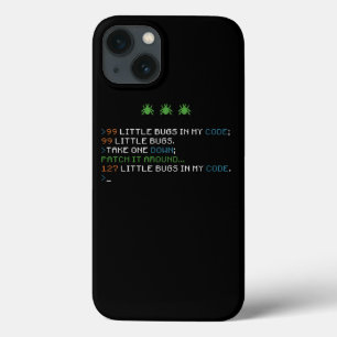 99 kleine buikjes in mijn code die Debugging Funny iPhone 13 Hoesje