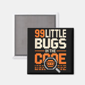 99 kleine foutjes in code grappige programmeur gez magneet (Voorkant / Achterkant)