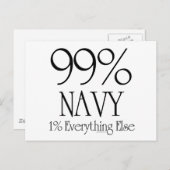 99% marine briefkaart (Voorkant / Achterkant)