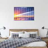 99 Noms D'Allah, Une Impression De Toile Étiquetée (Insitu(Chambre))