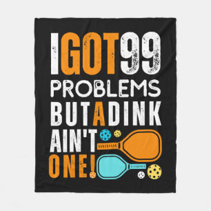 99 Problemen, maar een drankje is er geen Fleece Deken