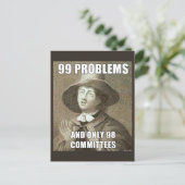 99 Problèmes Carte postale (Debout devant)