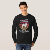 99 Problems But Dog Ain t One   Finnish Spitz T-shirt (Voorkant volledig)