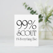 99% Scout Briefkaart (Staand voorkant)