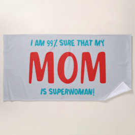 99% Superwoman Strandlaken