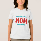 99% Superwoman Tri-Blend Shirt (Voorkant)