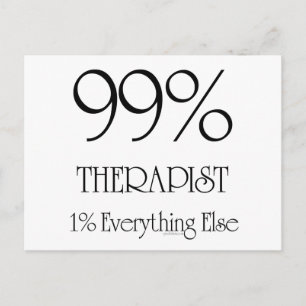99% Therapist Briefkaart