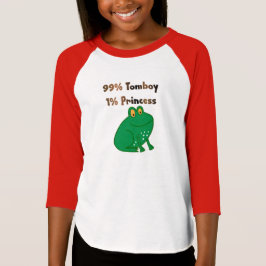 99% Tomboy 1% Prinses T-shirt