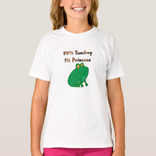 99% Tomboy 1% Prinses T-shirt