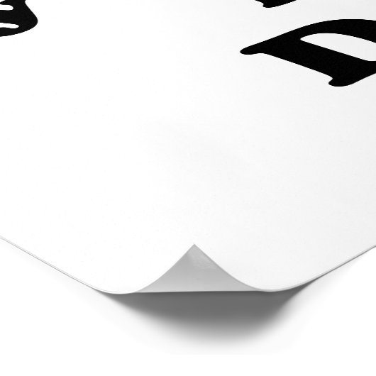 99% zeker dat mijn zielgenoot een hond is - Grappi Poster (Hoek)