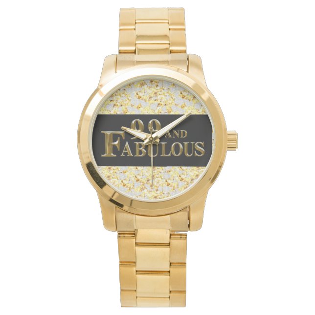 99e verjaardag horloge (Voorkant)