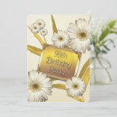 99e verjaardag van de uitnodiging van de Birthday  (Staand voorkant)