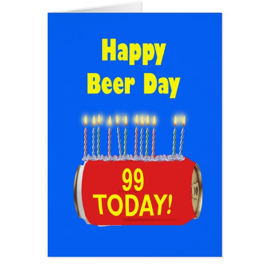 99ste verjaardag van Happy Beer Day (Voorkant)