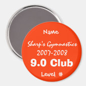 9,0 Magnet de club (Recto/Verso)