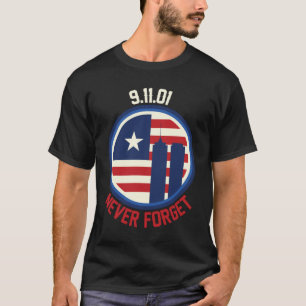 9.11.01 Vergeet het nooit T-shirt