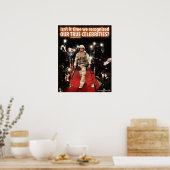 9/11 Guerre - Véritables célébrités : Affiche de p (Cuisine)