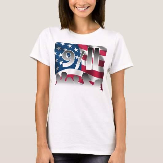 9/11 Herdenking Shirt (Voorkant)