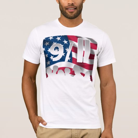 9/11 Herdenking Shirt (Voorkant)