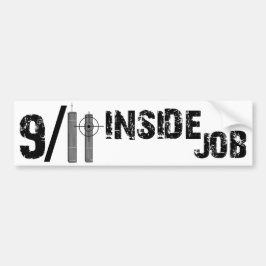 9-11 Inside job Bumpersticker