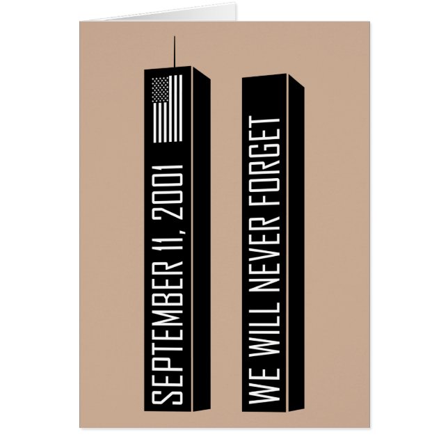 9/11 mémorial (Devant)