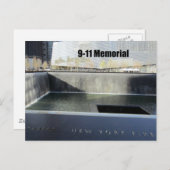 9-11 Memorial Briefkaart (Voorkant / Achterkant)