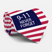 9-11 NOOIT VERGETEN STROPDAS (Opgerold)