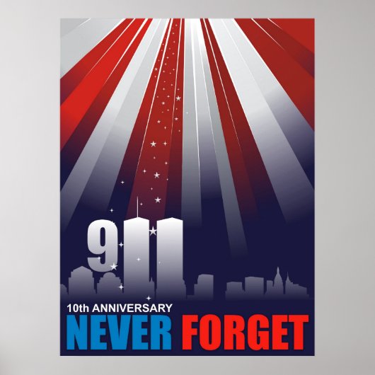 9-11 september 11 11e Jubileum Huge Poster (Voorkant)