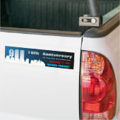 9/11 september 11 - Gepersonaliseerd Bumpersticker (Op Truck)