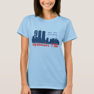 9/11 september 11 WTC - Dames Ringer T-shirt