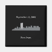 9/11 Vector Memorial Magneet (Voorkant)