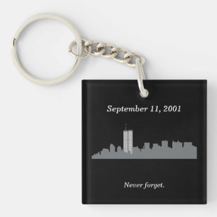 9/11 Vector Memorial Sleutelhanger