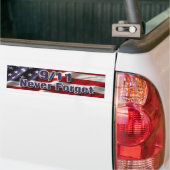 9/11 Vergeet nooit Bumpersticker (Op Truck)