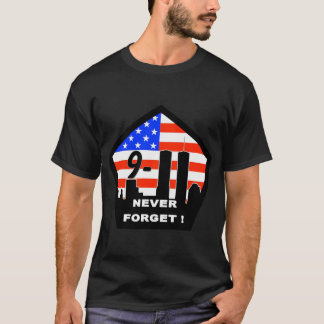 9/11 Vergeet nooit! T-shirt