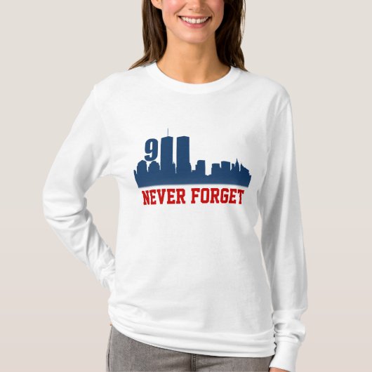 9/11 WTC - N'oubliez jamais les T-shirts (Devant)