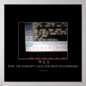 9-1-1 Affiche motivationnelle (Devant)