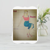 9 à 5 : Carte de voeux DoraLee (Debout devant)