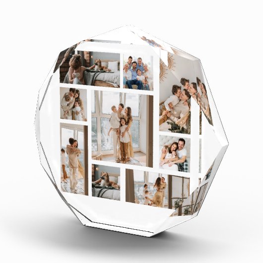 9 Aangepaste fotocollage bewerkbaar Fotoblokken (Rechts)