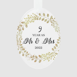 9 Année en tant que M. & Mme 2022 | Anniversaire