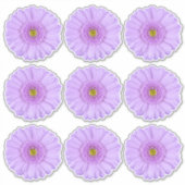 9 autocollants Kiss-Cut à fleurs d'oeillet d'Inde  (Devant)