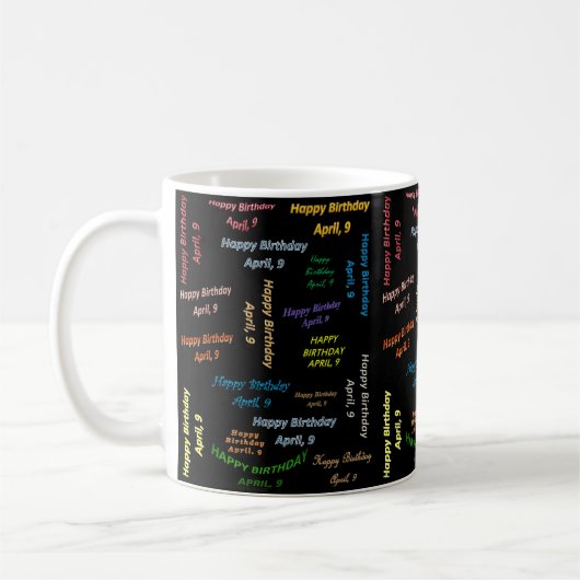 9 avril Mug (Gauche)
