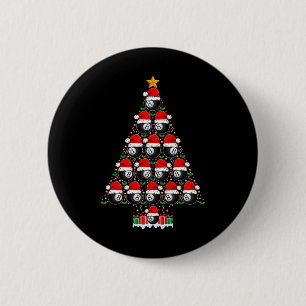 9 Ball Christmas Tree Light Pool speler negen bal Ronde Button 5,7 Cm