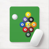 9-ball rackmousepad muismat (Met muis)