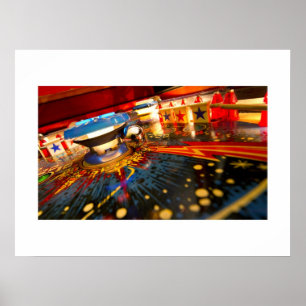 9 Ball Zap ! Poster Pinball