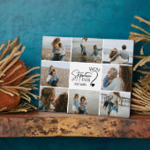 9 Best Stepmom Ever Custom Photo Collage  Fotoplaat (Zijkant)