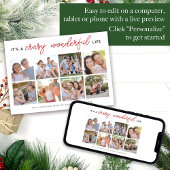 9 Carte de Noël photo | Crazy Merveilleuse Vie