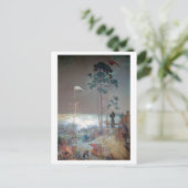 #9 De vergadering in Krizky, Mucha Briefkaart (Staand voorkant)